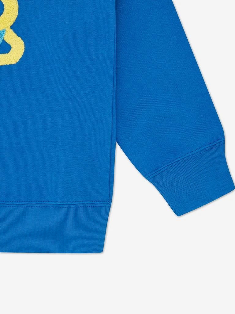 Billionaire Boys Club Billionaire Boys Club Kids Chainstitch Astro Popover Hood in Blue 4