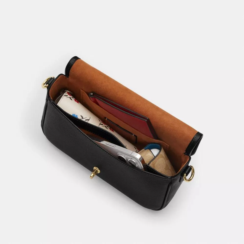 Coach Hadley Shoulder Bag With Signature Canvas 6