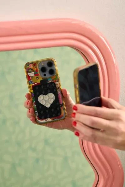 Sticky Besties Sticky Bestie Double Heart Grippy Suction Phone Mount 1