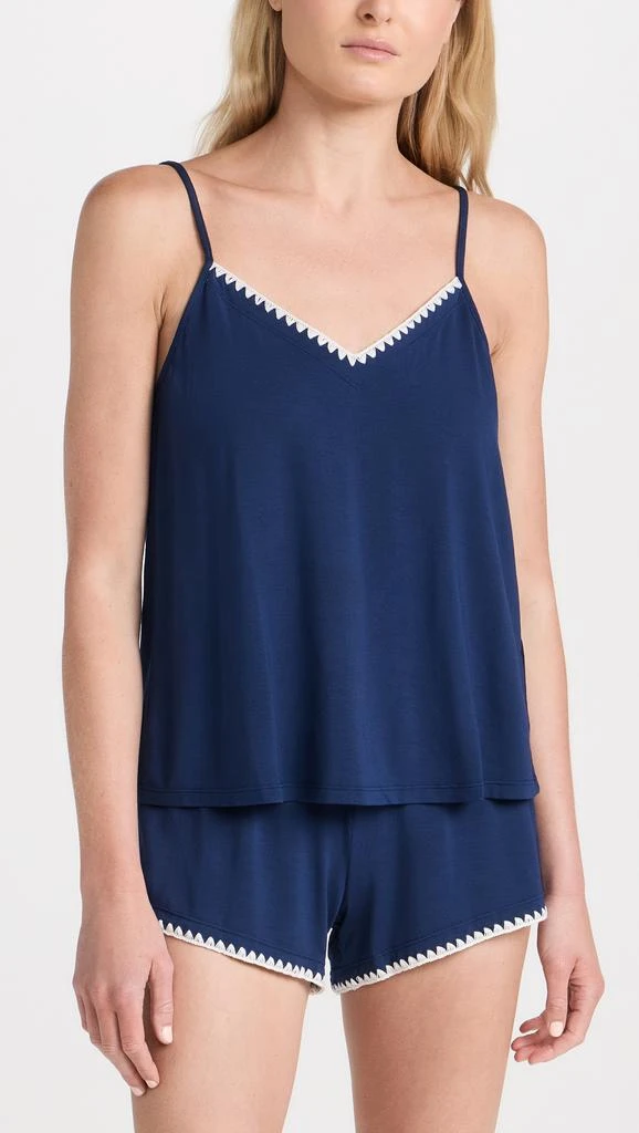 Eberjey Frida - The Whip Stitch Cami & Short Set 6