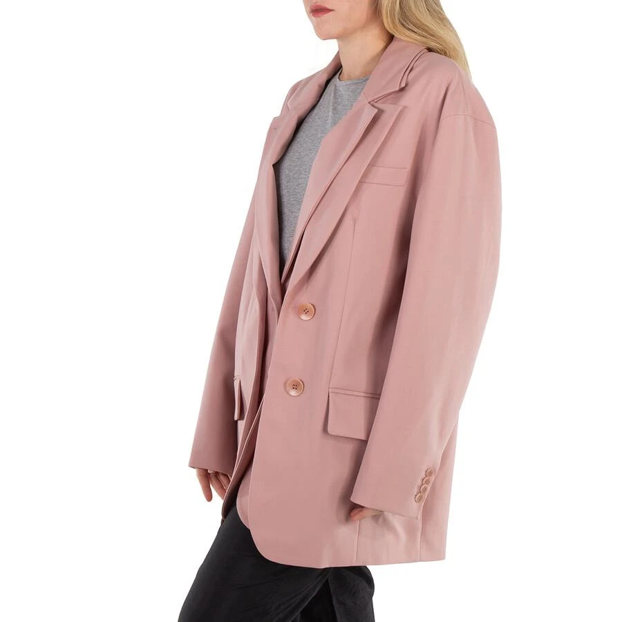 Tibi Ladies Toffee Brown Cassius Suiting Double Layer Liam Blazer 2