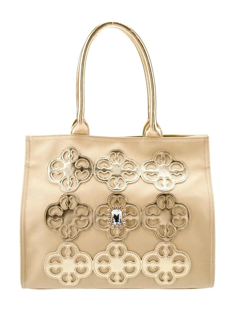 Brighton My Flat In London Royceton Purse In Gold 1