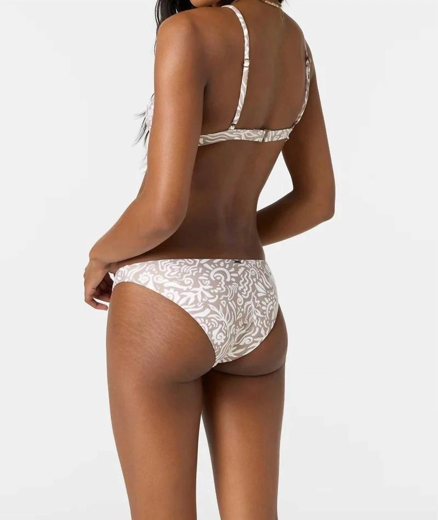 O
Neill Saltwater Essentials Seaside Bikini Top In Dune 2