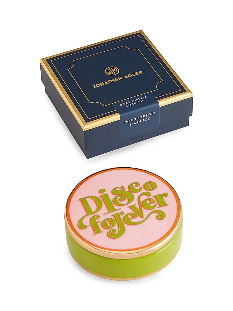 Jonathan Adler Deep Thoughts "Disco Forever" Porcelain Box 3