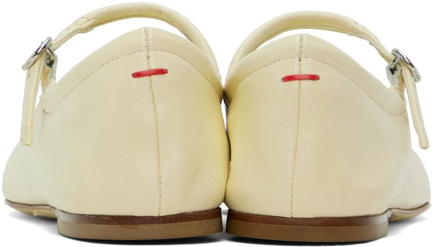 AEYDE Off-White Uma Ballerina Flats 2