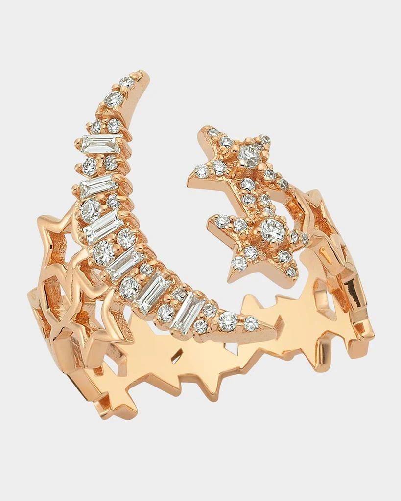 Bee Goddess Sirius Diamond Open Ring from Neiman Marcus