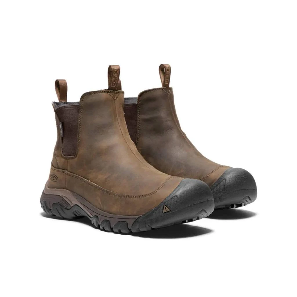 Keen Men's Anchorage Iii Waterproof Boot In Dark Earth 3