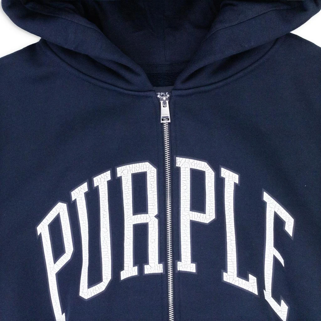 Purple Brand HWT FLEECE FULL ZIP HOODY BLACK HOODIES & SWEATSHIRTS 4
