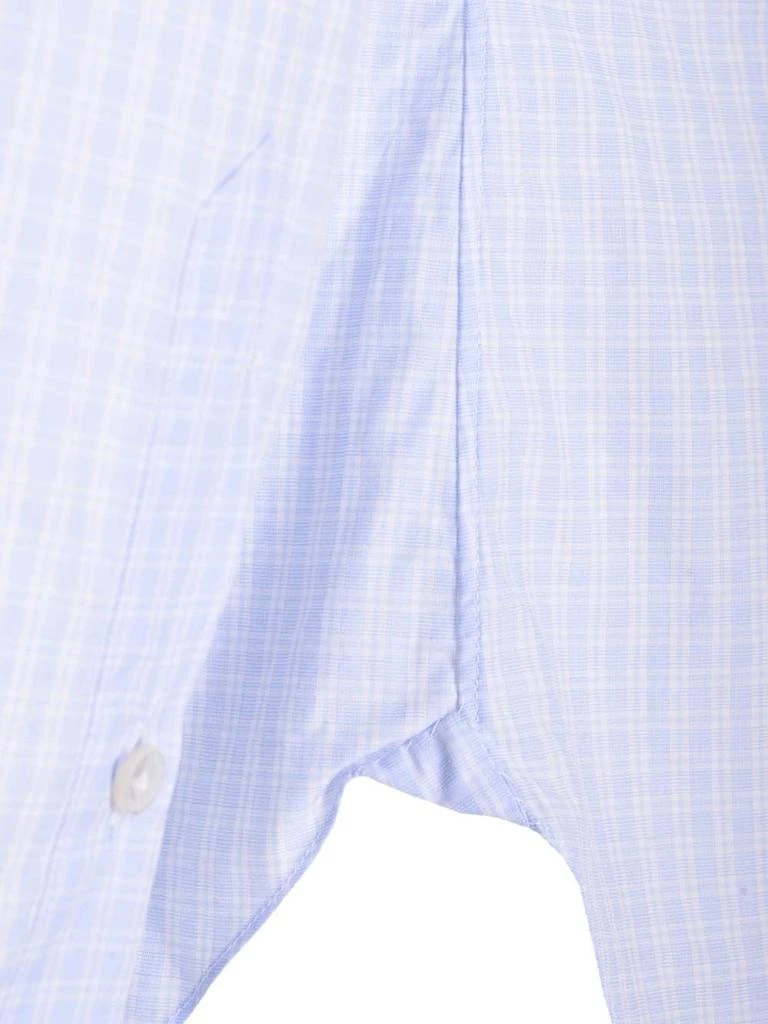 BARBA Barba Checked Long-Sleeved Shirt 4
