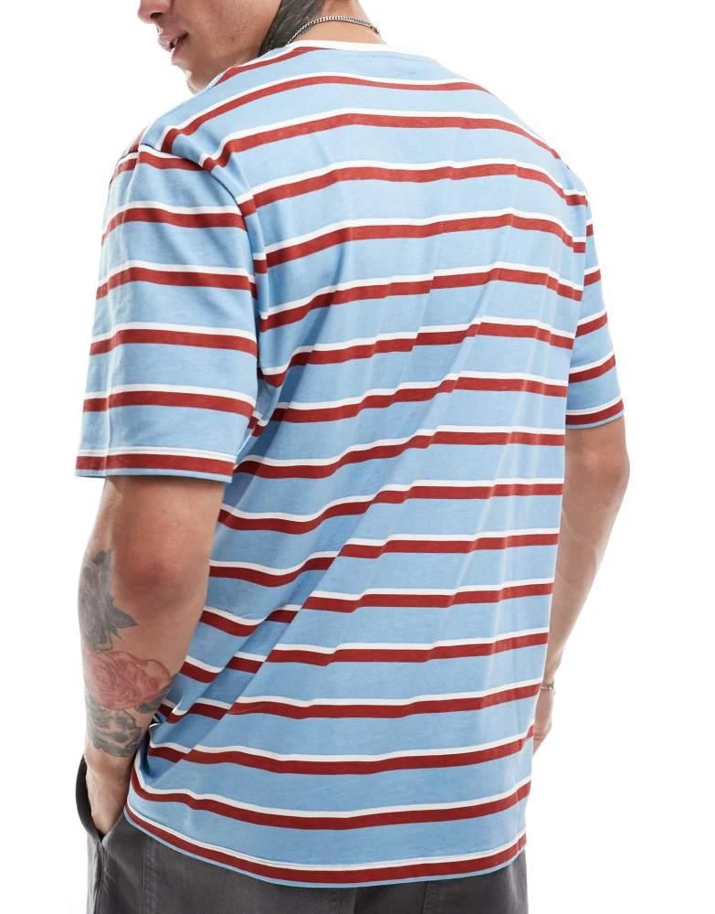 ASOS ASOS DESIGN relaxed t-shirt in stripe 4