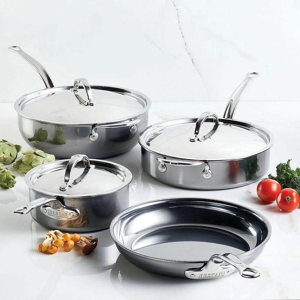 Hestan NanoBond® Molecular Titanium 7-Piece Cookware Set - Exclusive 3