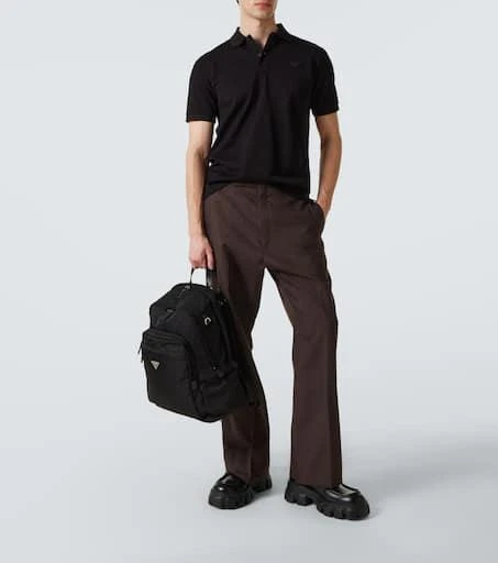Prada Monolith leather loafers 2