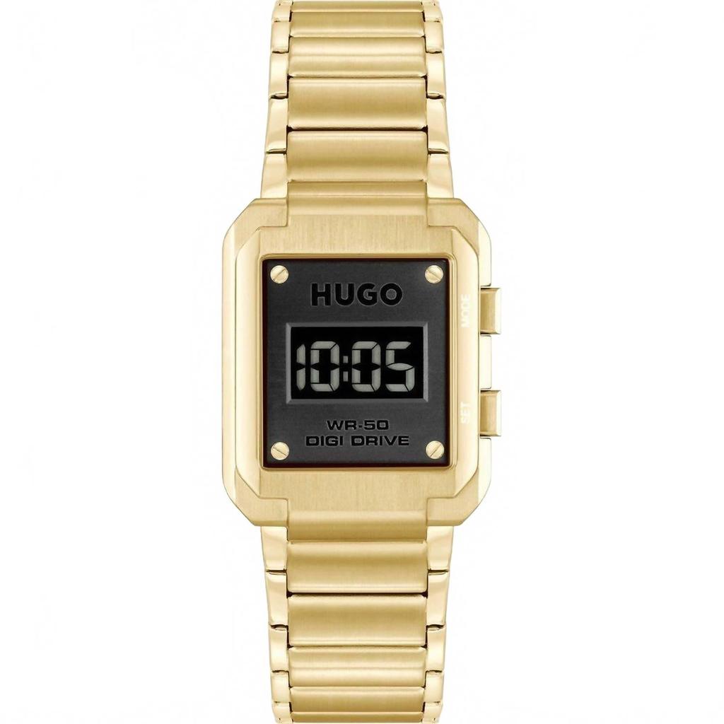 Hugo Boss Men's Stainless Steel Watch In Gold