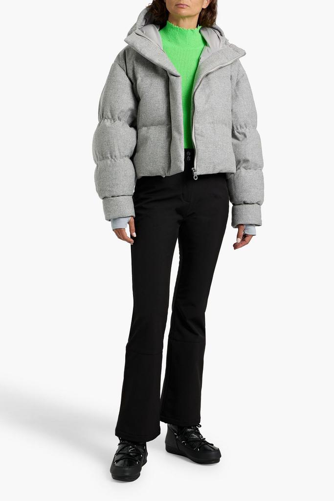 Cordova Aomori quilted wool-blend down ski jacket