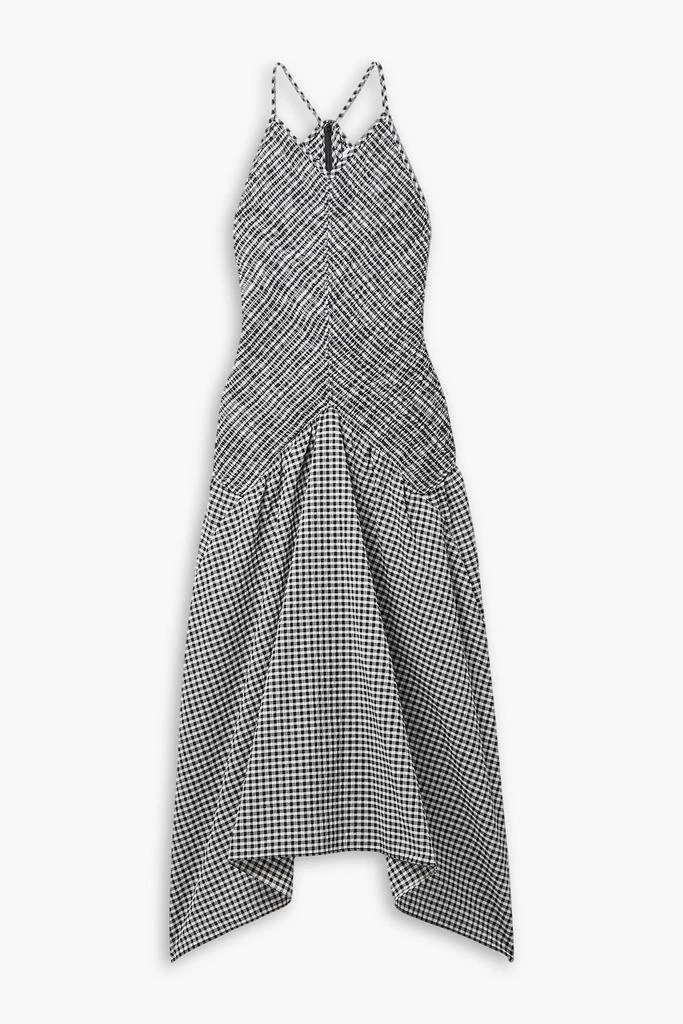 Shop Asymmetric gingham seersucker midi dress on Sale at BeyondStyle  Get  75% Off Asymmetric gingham seersucker midi dress with Limited-Time Flash  Deals, Exclusive Discounts, and Special Offers. Enjoy Unbeatable Savings on