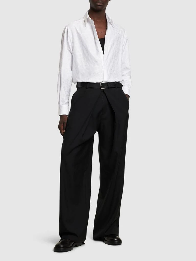 Valentino Toile Iconographe Cotton Shirt 2