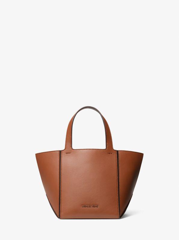 トートバッグ MICHAEL MICHAEL KORS SMALL TANNER TOTE BAG Tanner Small Printed Signature Logo Reversible Packable Tote