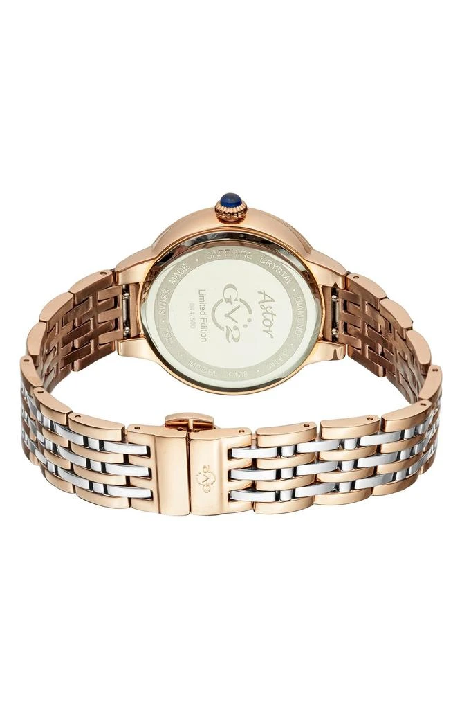 Gevril Gevril Astor Swiss Diamond Watch, 40mm - 0.24 ctw 2