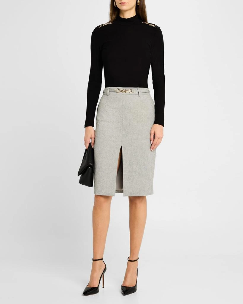 Generation Love Alayna Suiting Skirt with Belt 2