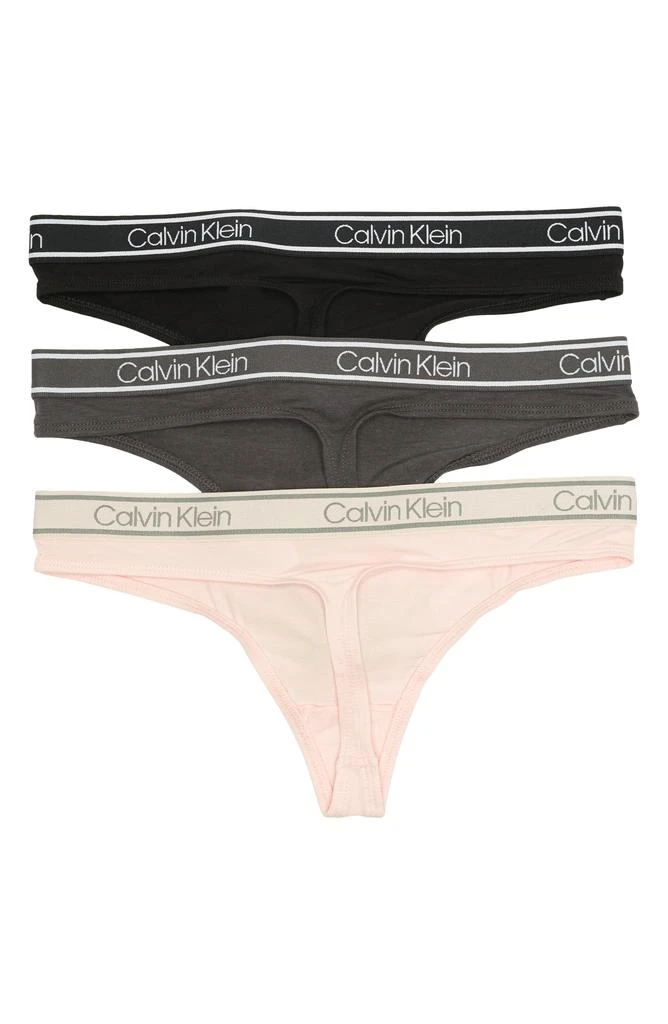 Calvin Klein Comfort 3-Pack Low Rise Thongs 2