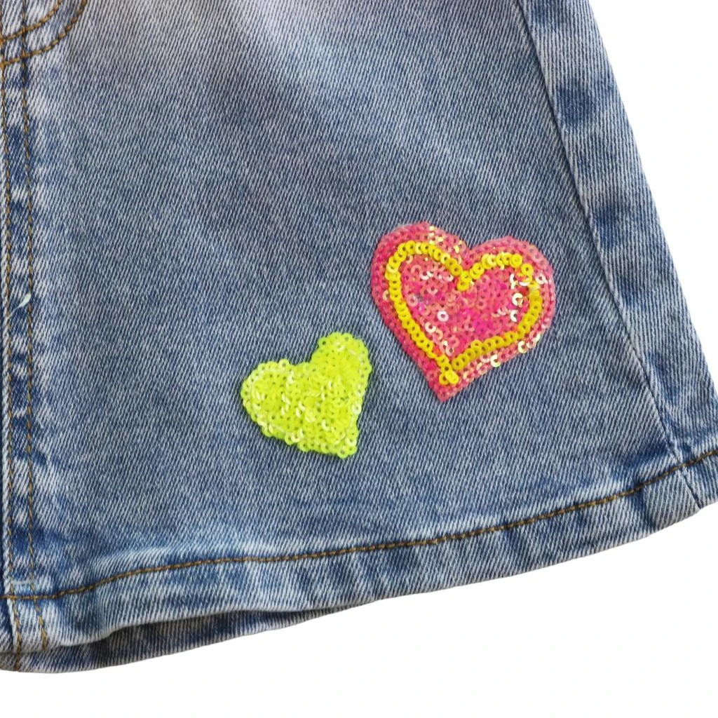 doe a dear Doe A Dear - Girl
s Sequin Hearts Skirt 3