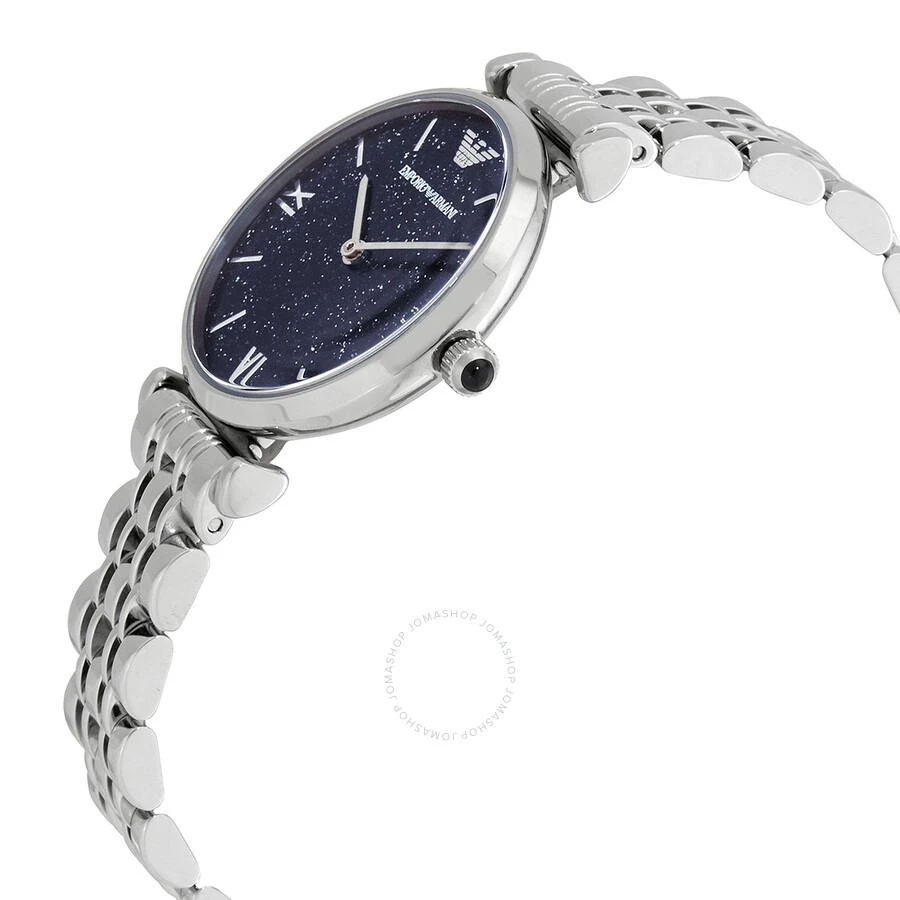 Emporio Armani Quartz Blue Dial Ladies Watch AR11091 2