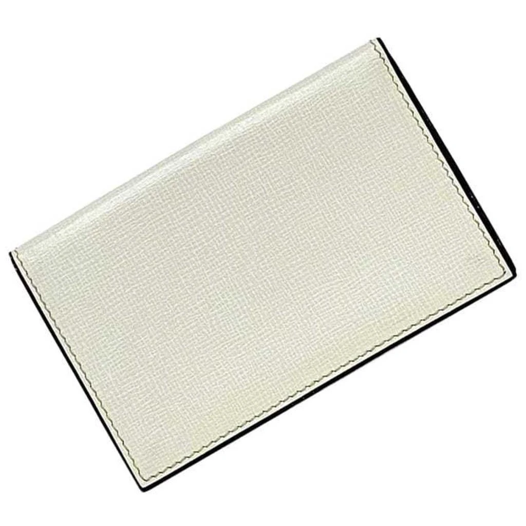 VALEXTRA Leather Business Card Case (Pre-Owned) 1