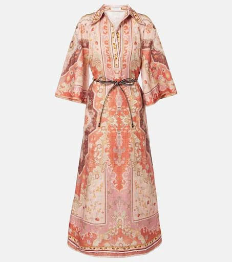 Wylie printed linen midi dress  On Sale Now with Up to 32% Off | Discover  Exclusive Deals & Savings at BeyondStyle  Authentic Zimmermann e|w|o|midi  dresses|n|zimmermann|dresses|women|m|designers|clothing with Limited-Time  Discounts, Free Shipping,