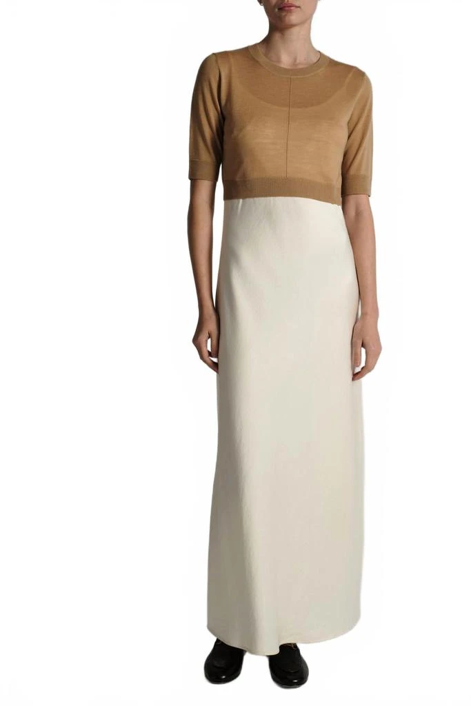 Saint Art Haley Slip Dress In Ivory 4