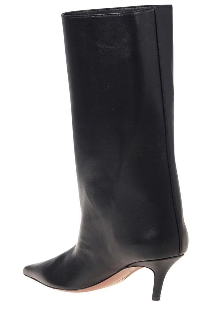 Amina Muaddi Amina Muaddi Fiona Pointed-Toe Boots 3