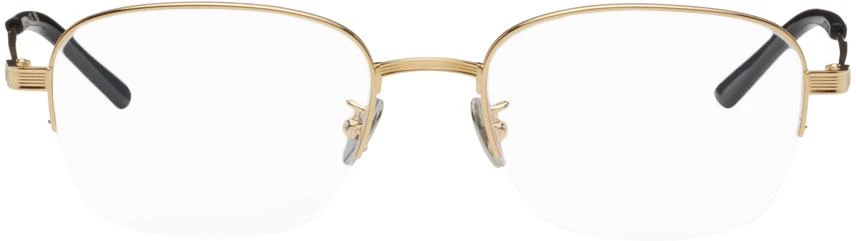 Cartier Gold Rectangular Glasses 1