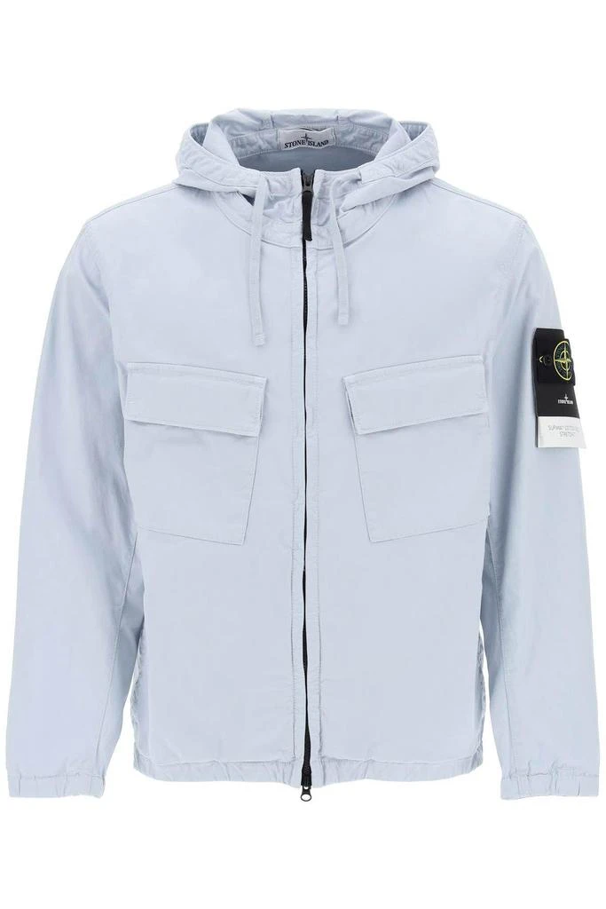 STONE ISLAND Supima Cotton Twill Stretch-TC jacket 1