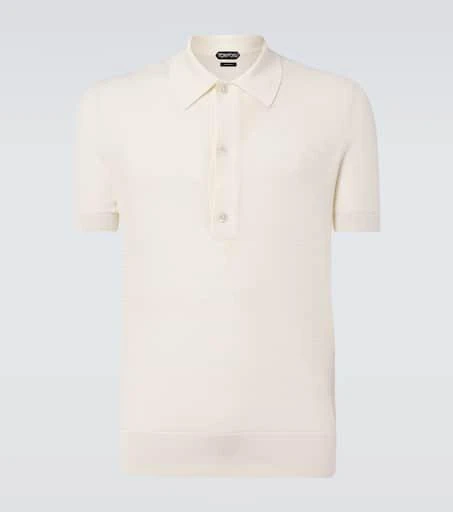 Tom Ford Cotton and silk polo shirt 1