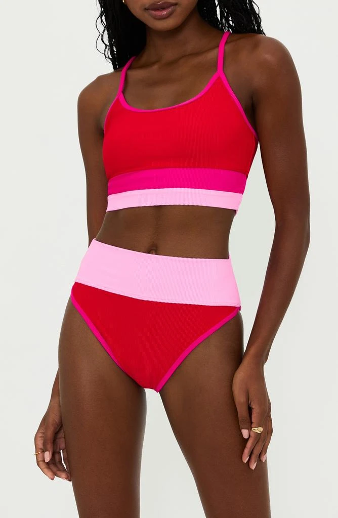 Beach Riot Eva Colorblock Bikini Top 3