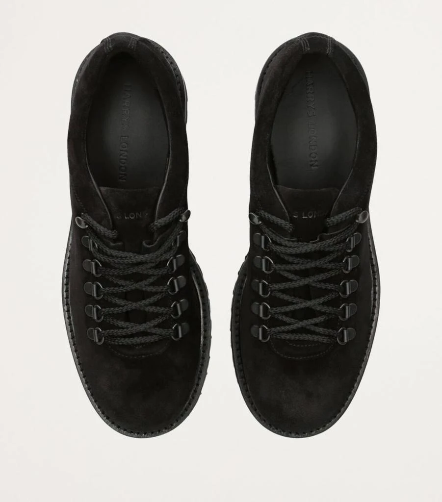 Harrys Of London Suede Hobart Derby Shoes 4