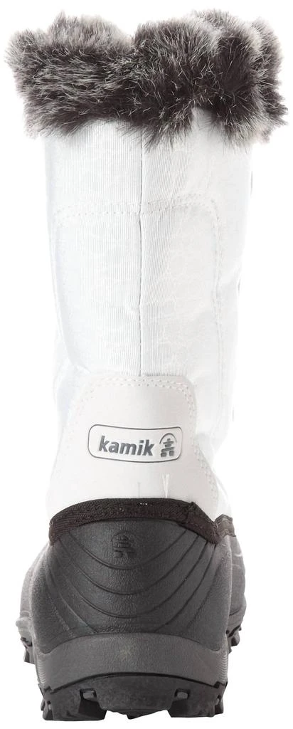 Kamik Kamik - Women's Momentum Pull On Rounded Toe Waterproof Fur Trim Ankle Snow Boots 4