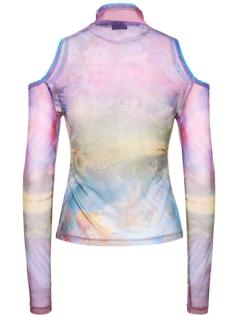 ANDERSSON BELL Luna Mystical Fairy Printed Mesh Top 4