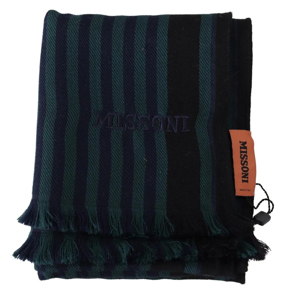 Missoni Striped Wool Unisex Neck Wrap Men
s Shawl 4