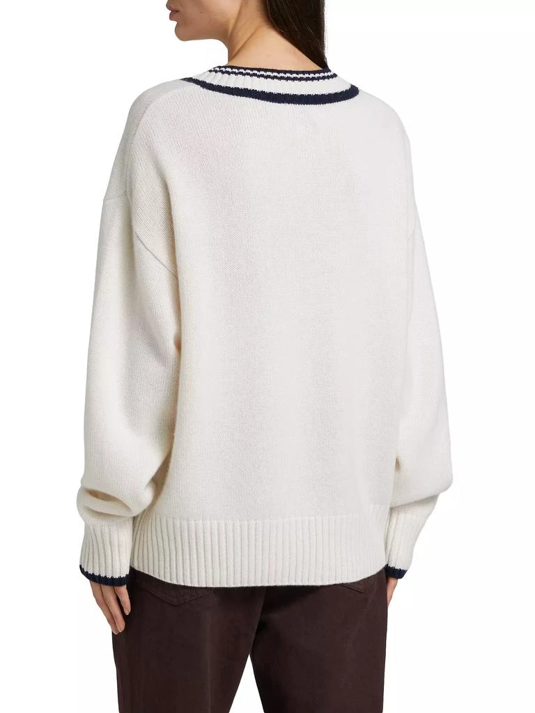 Reformation Jadey Oversized Cashmere-Wool Sweater 5