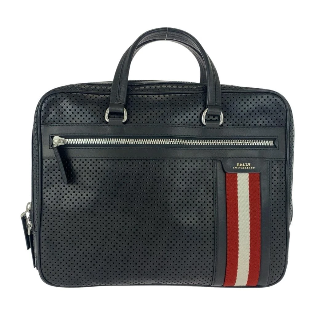 Bally Trainspotting Leather Briefcase