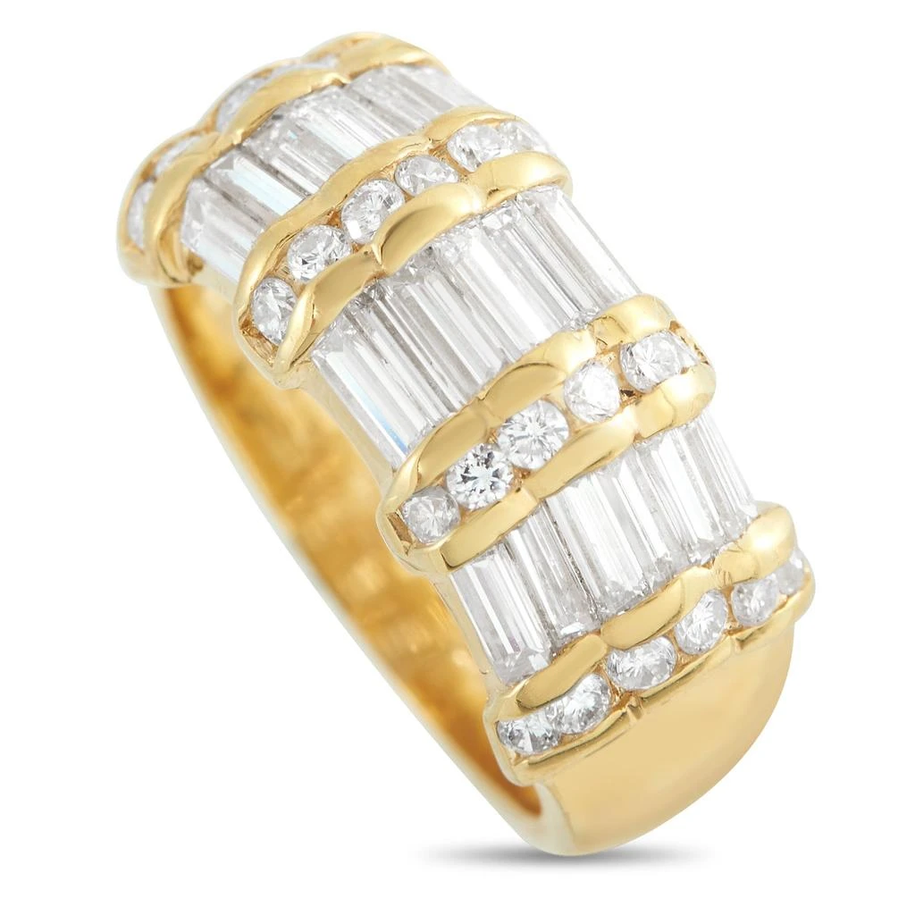 LB Exclusive 18K Yellow Gold 2.25ct Diamond Ring MF03-011926