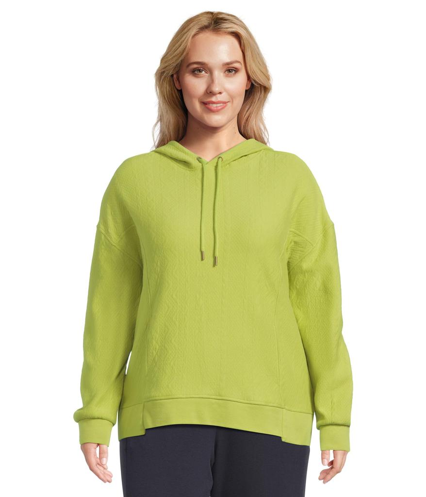 Mod-o-doc Long Sleeve Quilted Oversized Hoodie