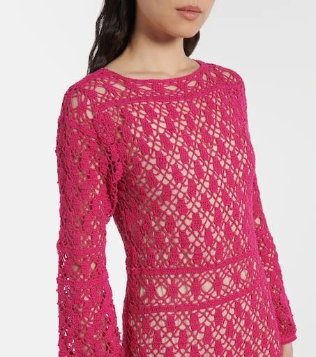 ANNA KOSTUROVA Jennifer cotton crochet maxi dress 4