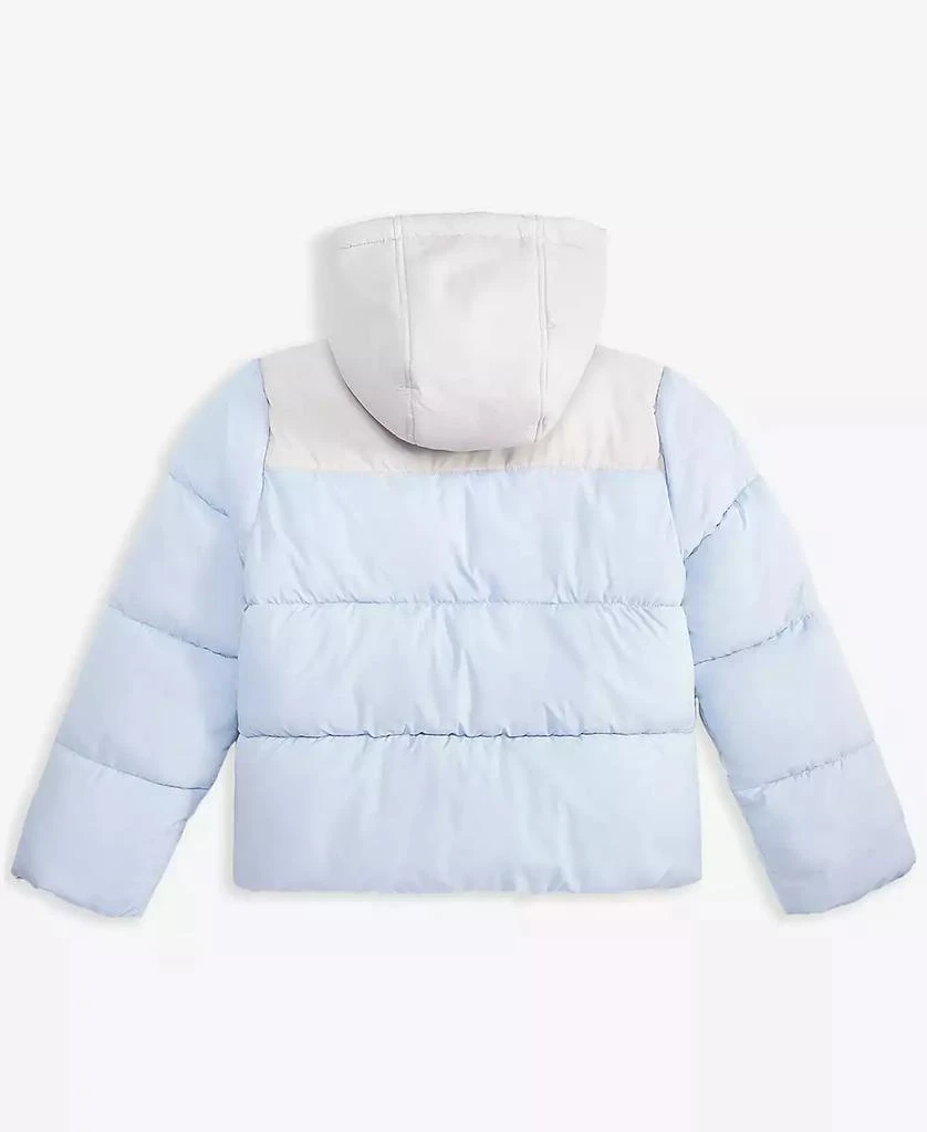 Sam Edelman Big Girls Contrast Yoke Puffer Jacket 2