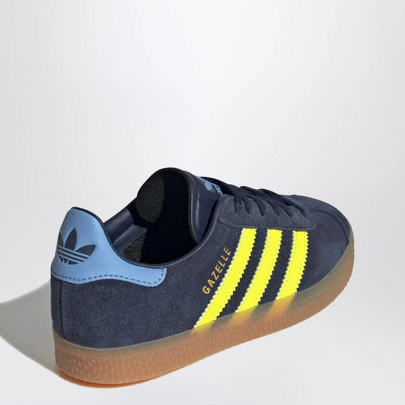 Adidas Gazelle Night Indigo/Solar Yellow/Light Blue Sneaker 4