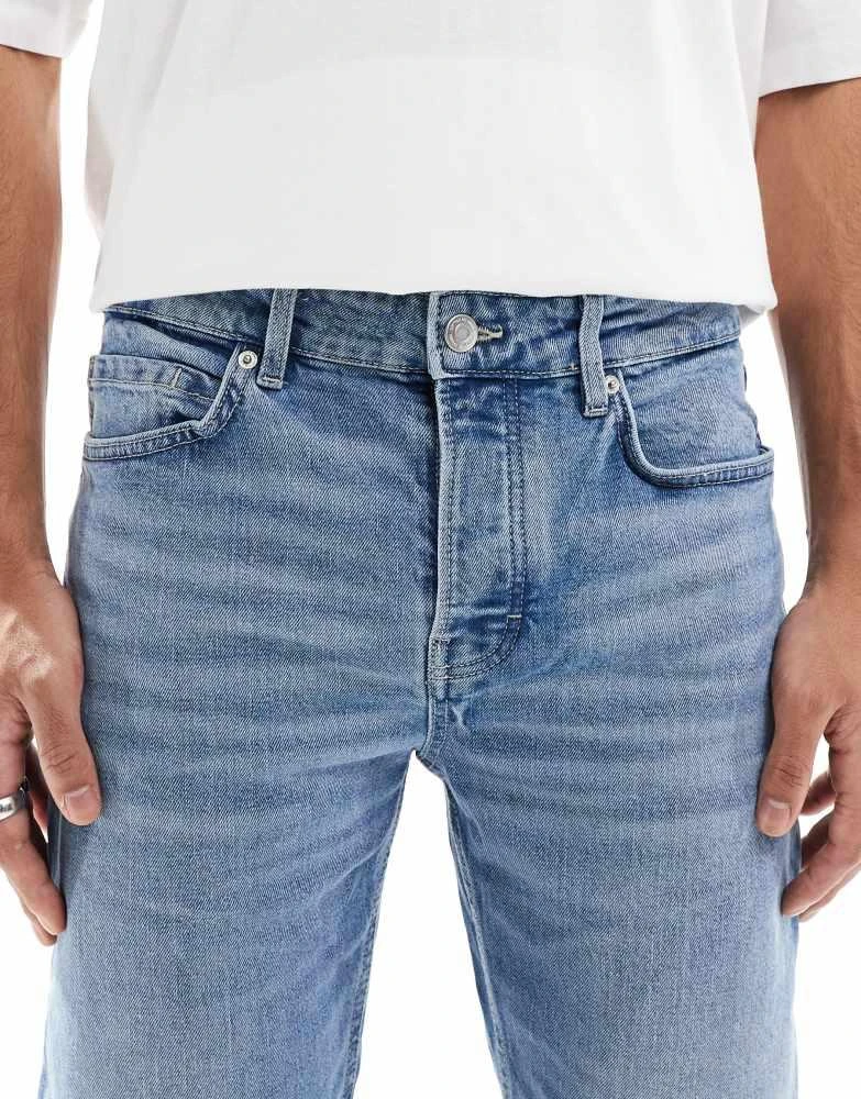 Cotton:On Cotton On regular slim fit jeans in burnin blue denim 5