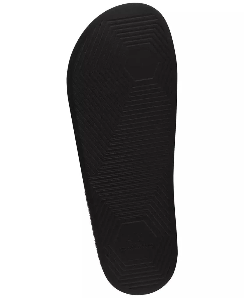 Armani Exchange Men's Logo Embossed Slip-On Slide Sandals 5