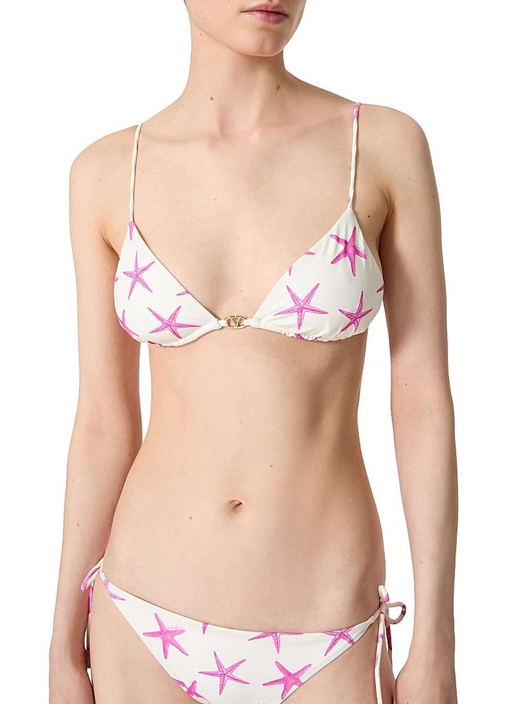 Lucky Starfish Swims ビキニ ホワイト Shop Lycra Starfish Bikini on Sale at BeyondStyle – Get 40