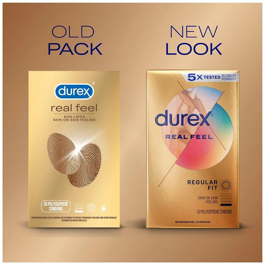 Durex Real Feel Avanti Bare Polyisoprene Non-Latex Condoms 4