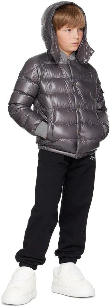 Moncler Big Kids Gray Manaem Down Jacket 5